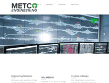 Tablet Screenshot of metcoengineering.com